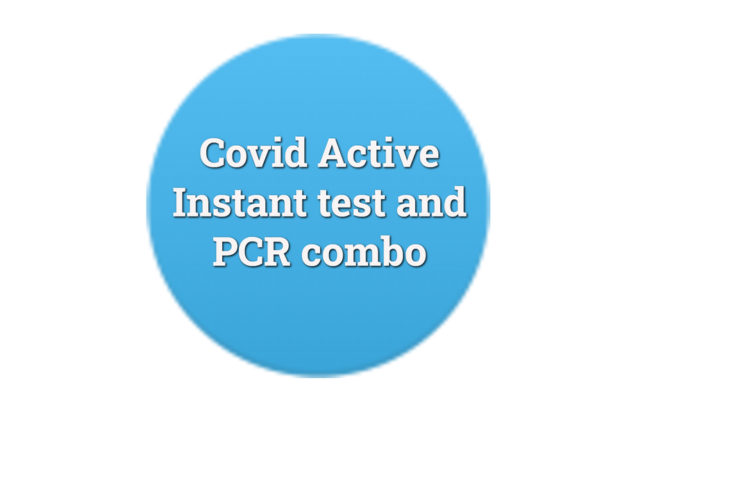 Covid Active instant and PCR Combo